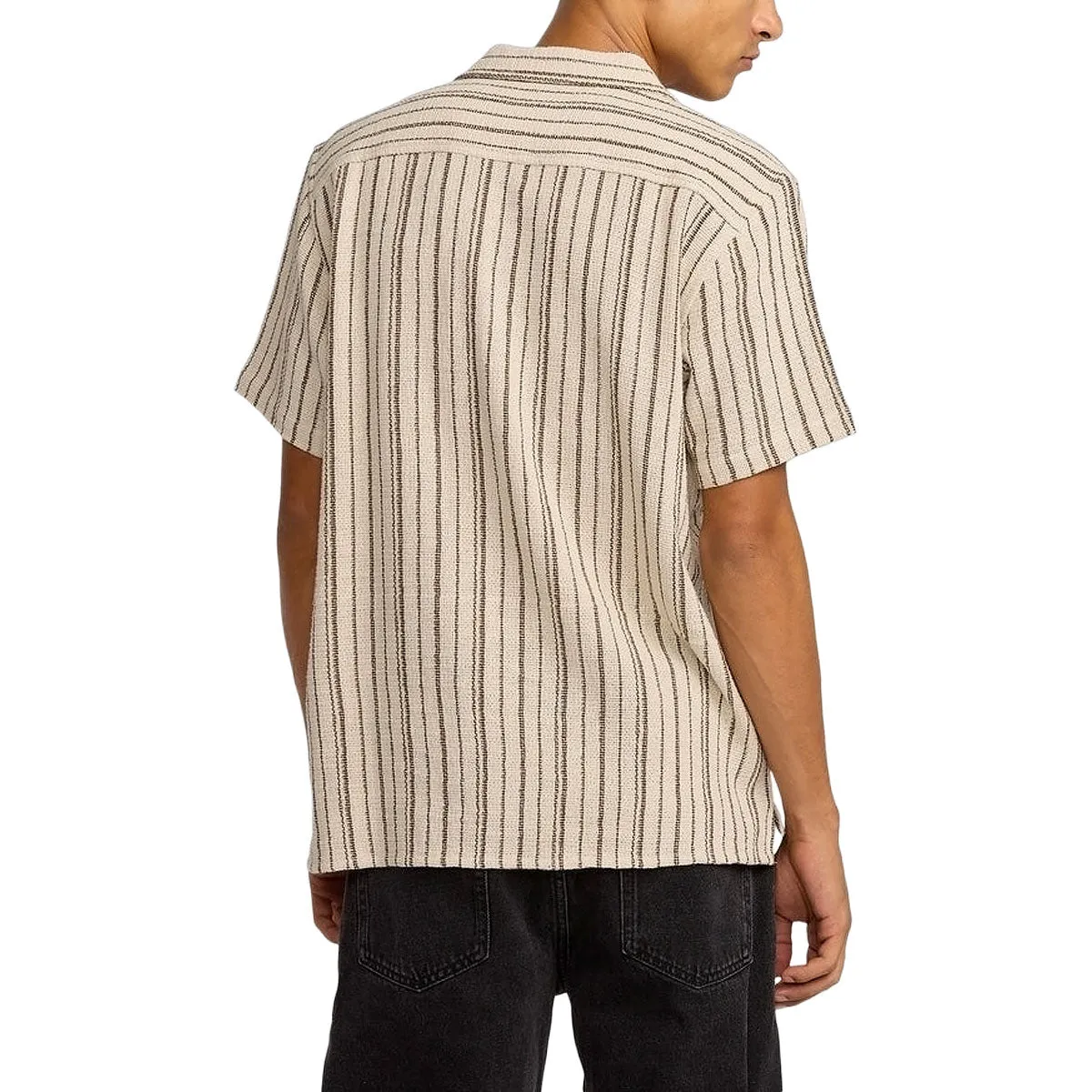 RVCA Vacancy Stripe Shirt - Ceramic sold by CCS product image thumbnail 2