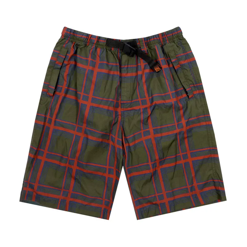 Bronze 56k Plaid Shorts - Dark Green sold by CCS