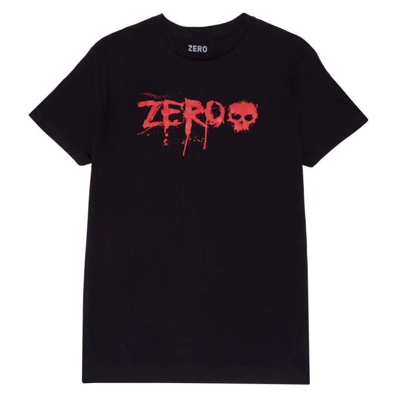 Zero Blood T-Shirt - Black/Red sold by CCS