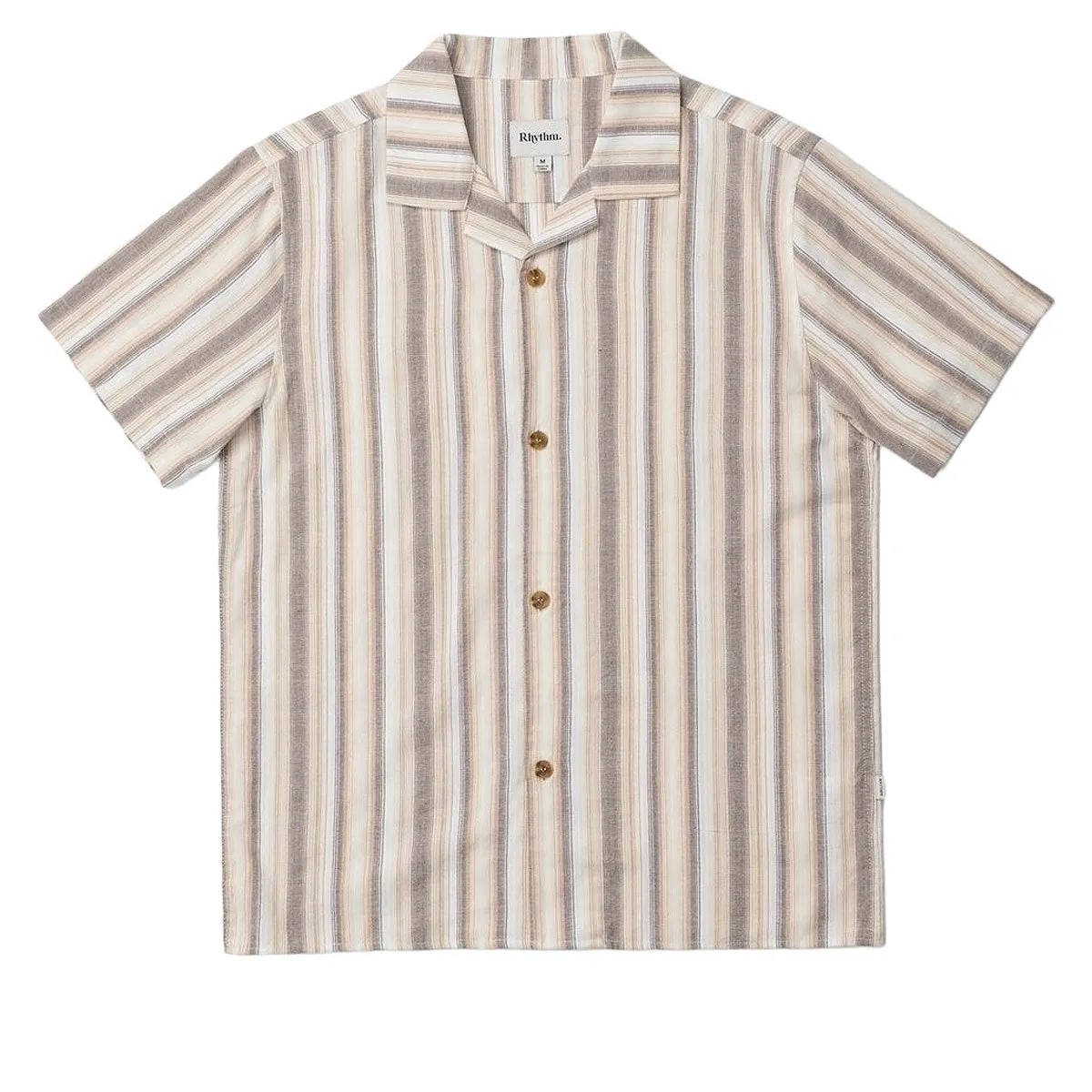 Rhythm Vacation Stripe Shirt - Tobacco sold by CCS product image thumbnail 4