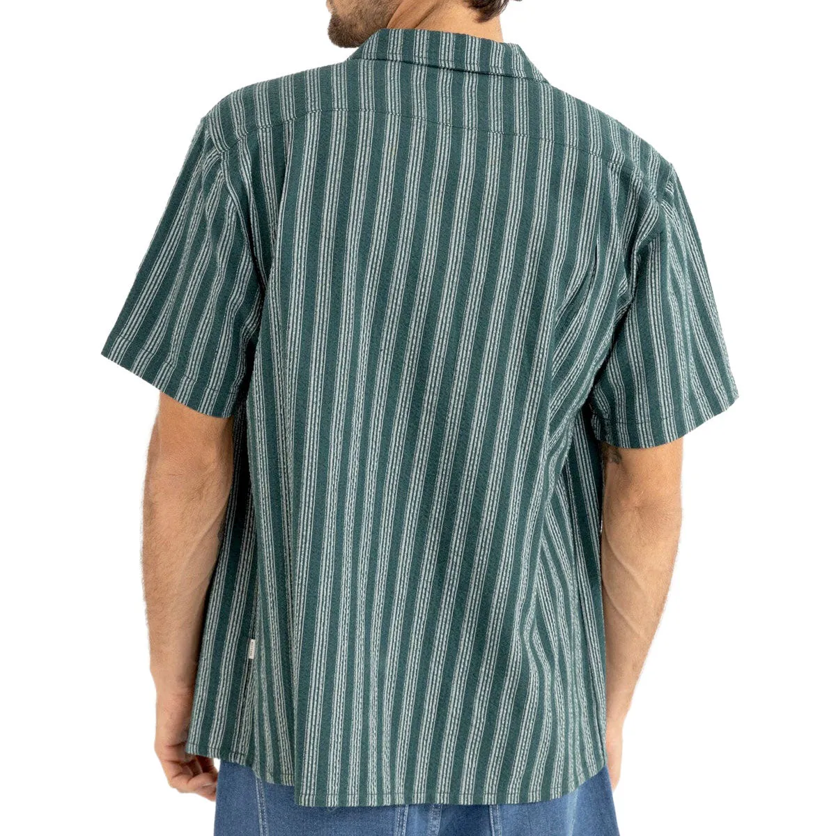 Rhythm Eli Stripe Shirt - Teal sold by CCS product image thumbnail 2