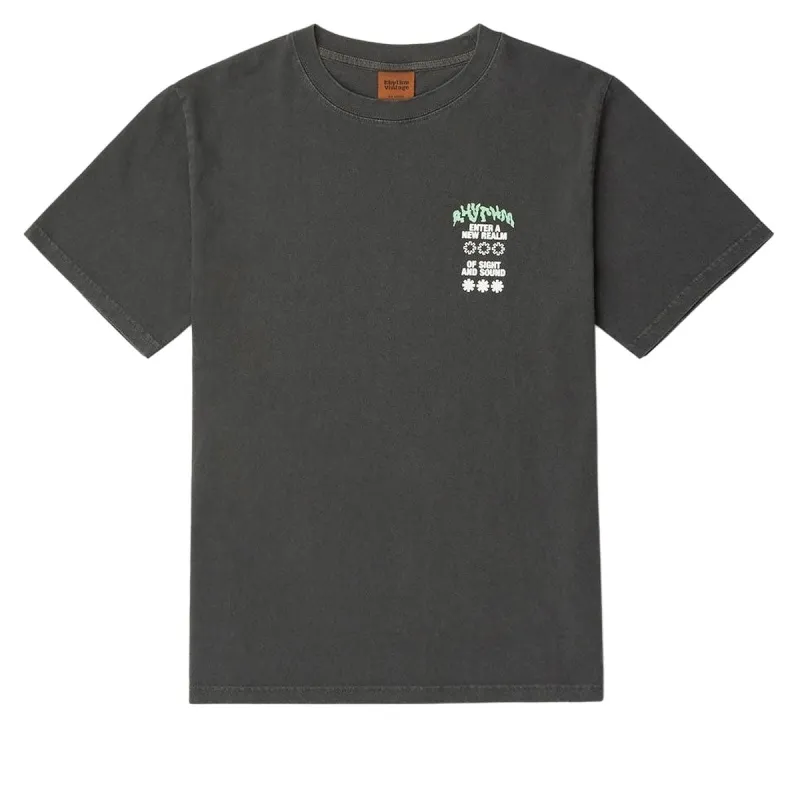 Rhythm New Realm Vintage T-Shirt - Vintage Black made by Rhythm.