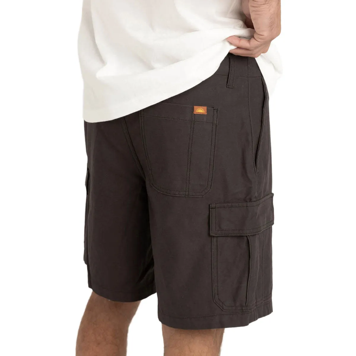Rhythm Pocket Master Cargo Shorts - Charcoal sold by CCS product image thumbnail 3