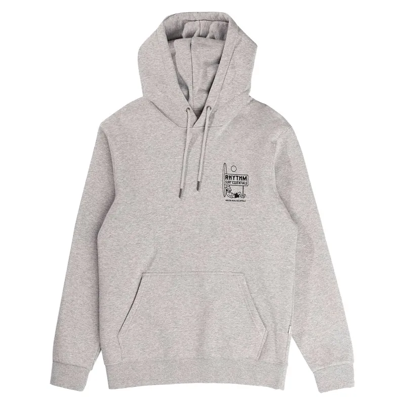 Rhythm Siesta Fleece Hoodie - Grey Heather sold by CCS