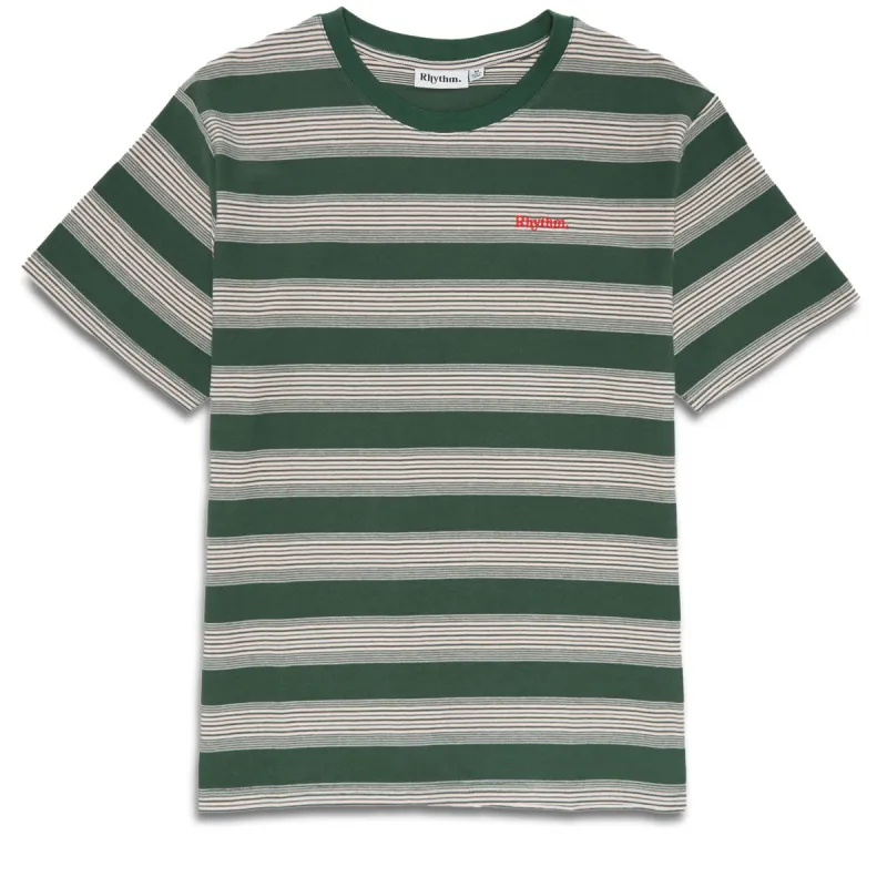 Rhythm Echo Stripe T-Shirt - Natural sold by CCS