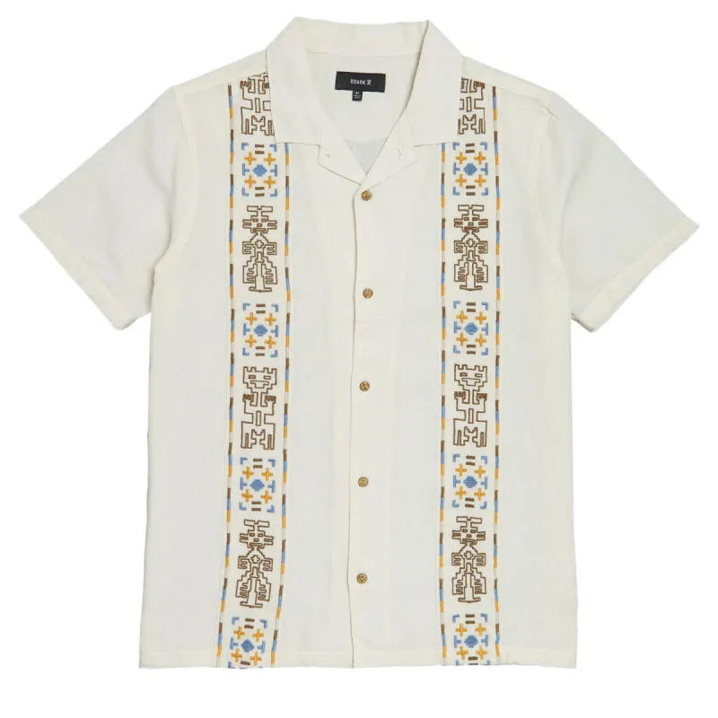 Roark Gonzo Camp Shirt - Ivory sold by CCS