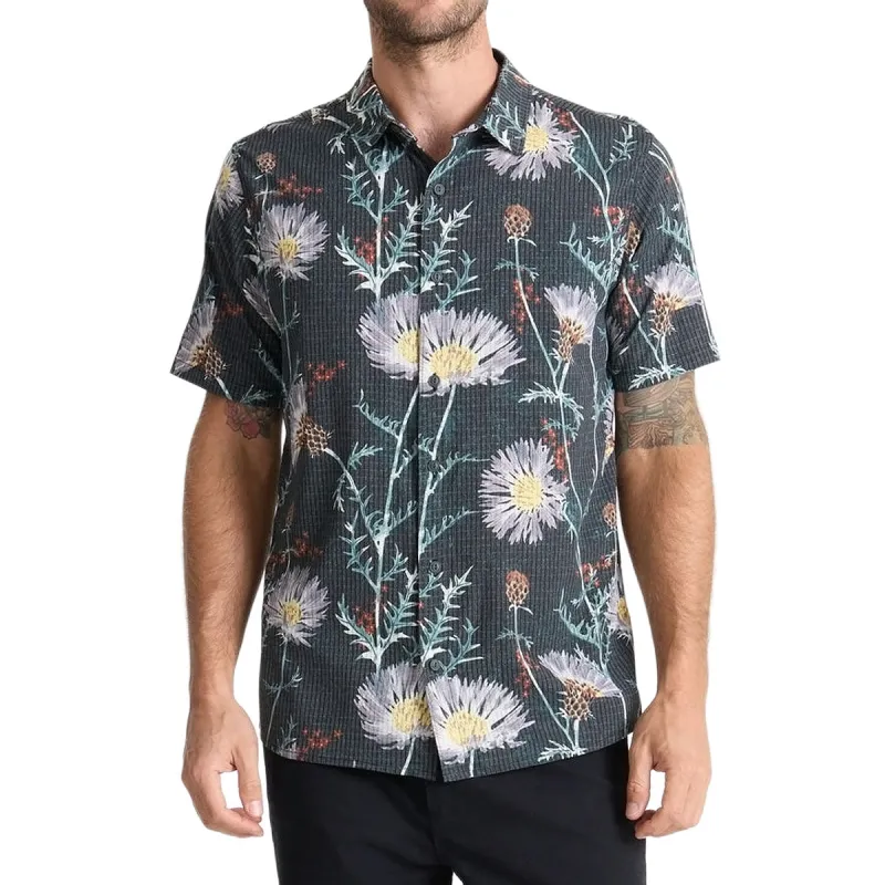 Roark Bless Up Shirt - Onyx made by Roark