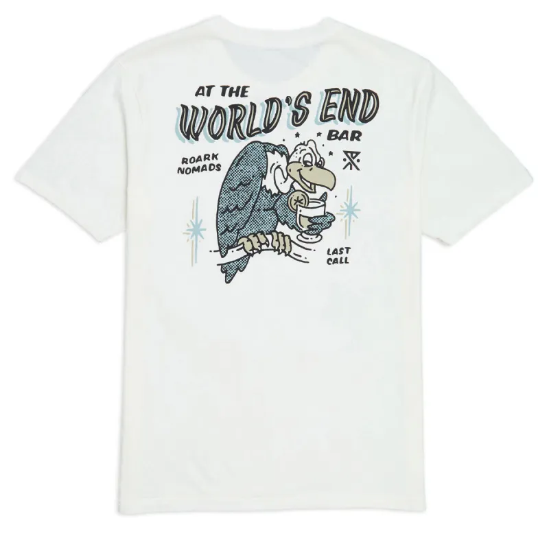 Roark Worlds End T-Shirt - Off White sold by CCS