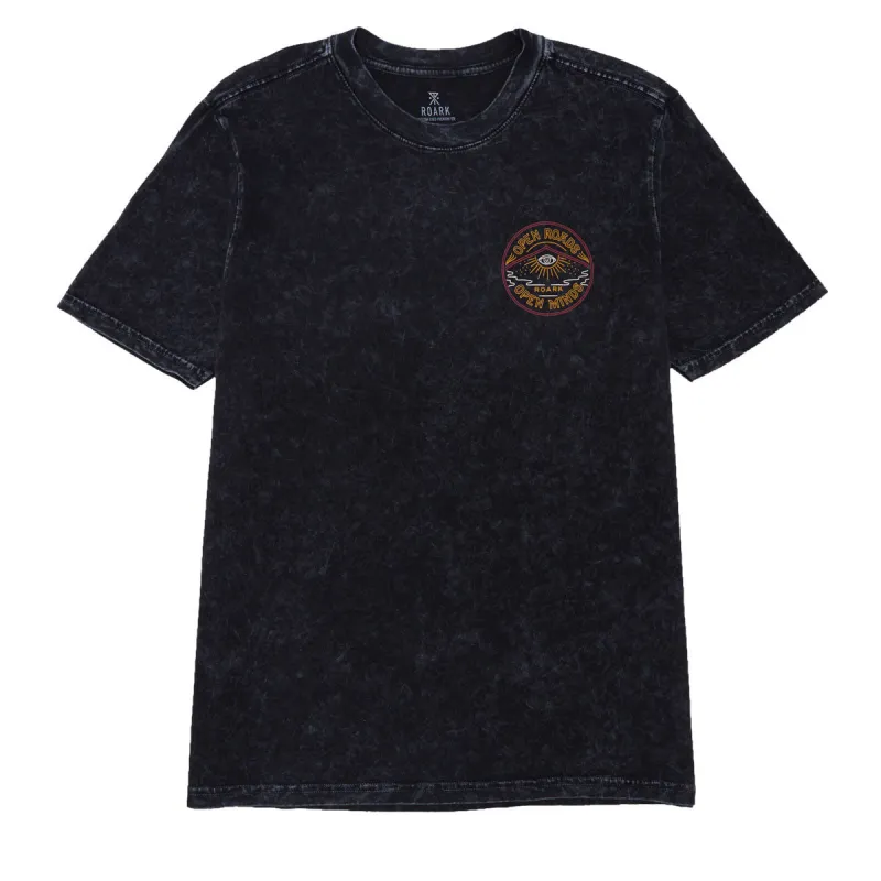 Roark Open Roads Open Minds T-Shirt - Black II sold by CCS