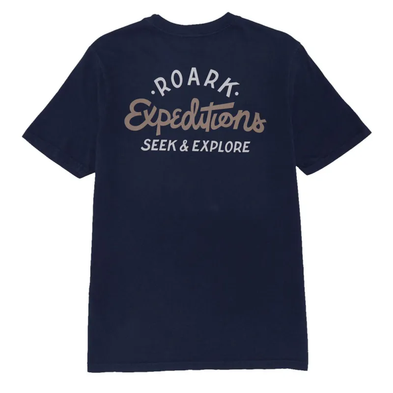 Roark Sign Writer T-Shirt - Navy sold by CCS