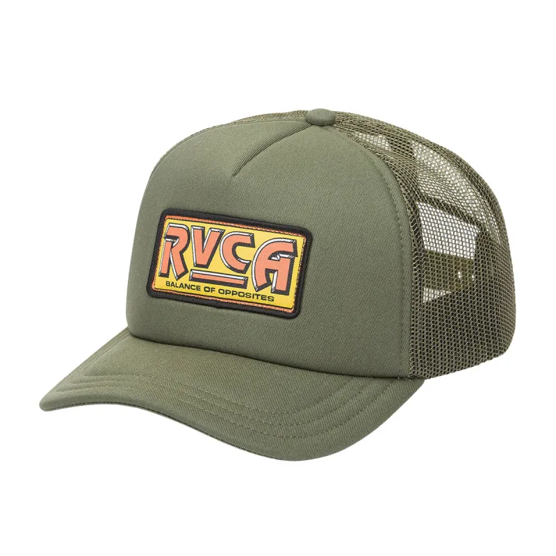 RVCA Service Foamy Trucker 2 Hat - Olive sold by CCS