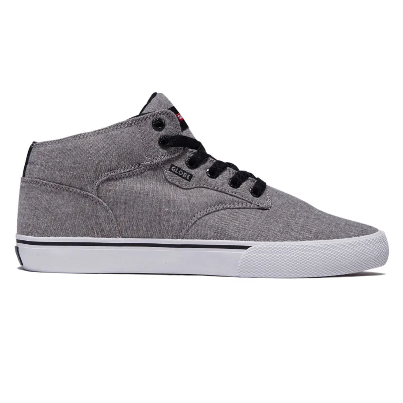 Globe Motley Mid 2.0 Shoes - Grey Chambray sold by CCS