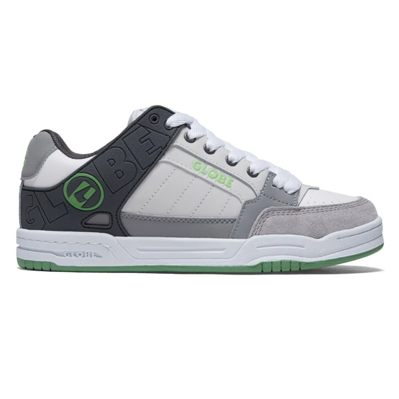 Globe Tilt Shoes - Lunar/Grey/Green sold by CCS