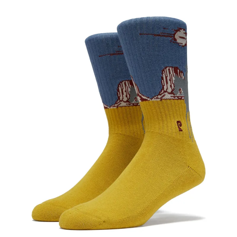 Psockadelic Santa Fe Socks - Multi II sold by CCS