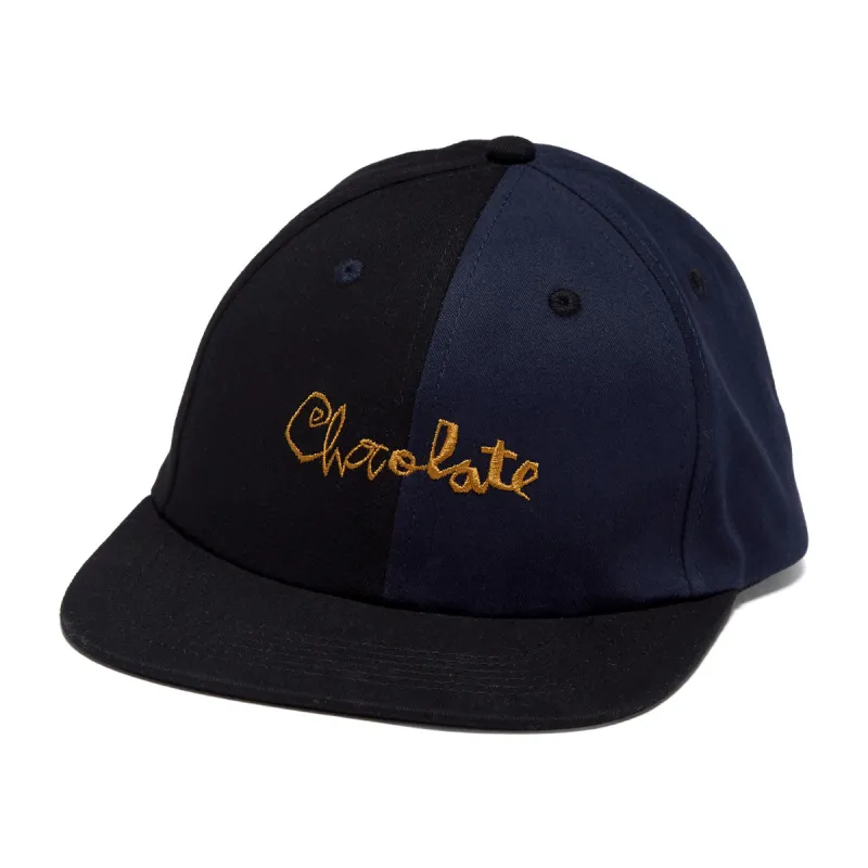 Chocolate Skrunk 6 Panel Hat - Navy/Black sold by CCS