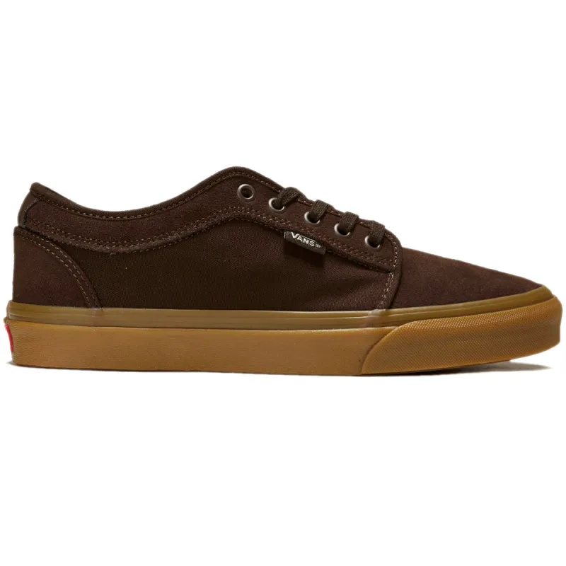 Vans Skate Chukka Low Shoes - Dark Brown/Gum made by Vans