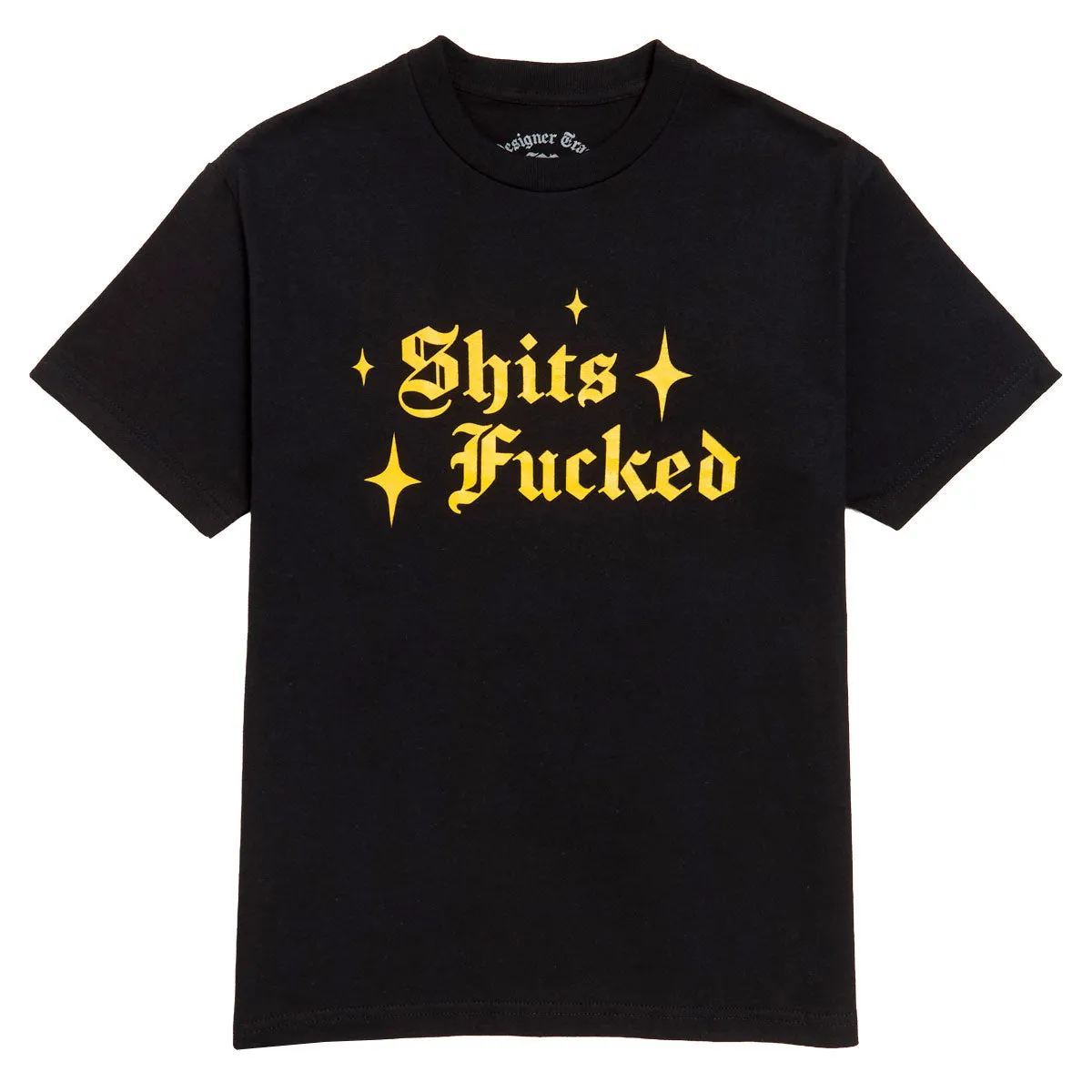 Designer Trash Sparkle T-Shirt - Black sold by CCS