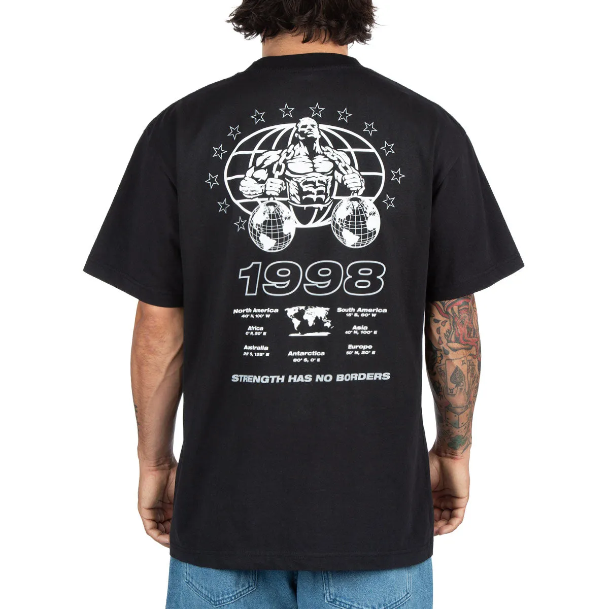 CCS Bootleg Continental Competition of Strength T-Shirt - Black sold by CCS product image thumbnail 3