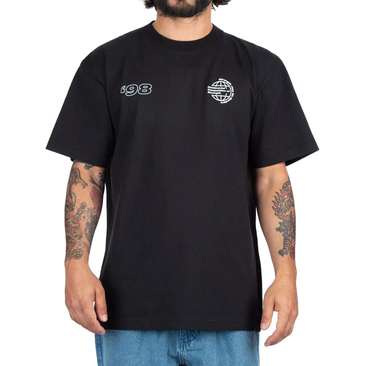 CCS Bootleg Continental Competition of Strength T-Shirt - Black sold by CCS product image thumbnail 5