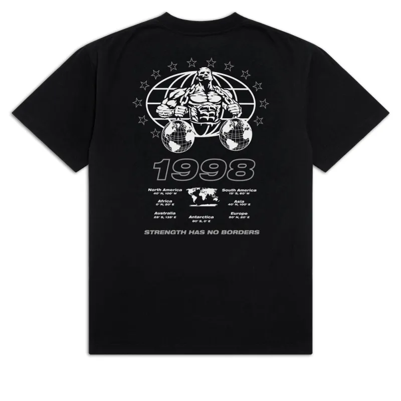 CCS Bootleg Continental Competition of Strength T-Shirt - Black made by CCS