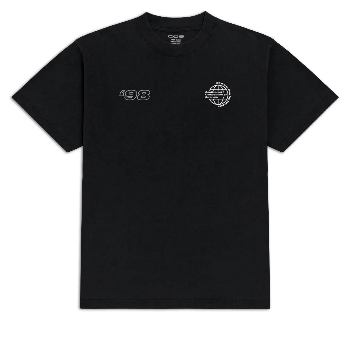 CCS Bootleg Continental Competition of Strength T-Shirt - Black sold by CCS product image thumbnail 2