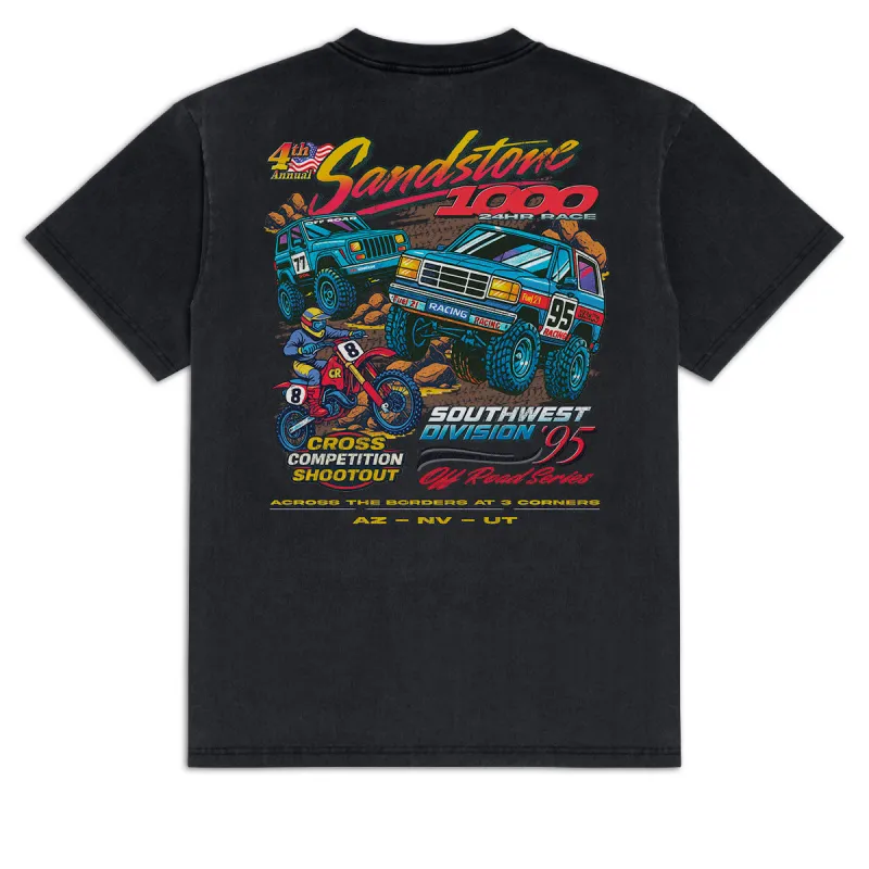 CCS Bootleg Cross Competition Shootout T-Shirt - Vintage Black made by CCS