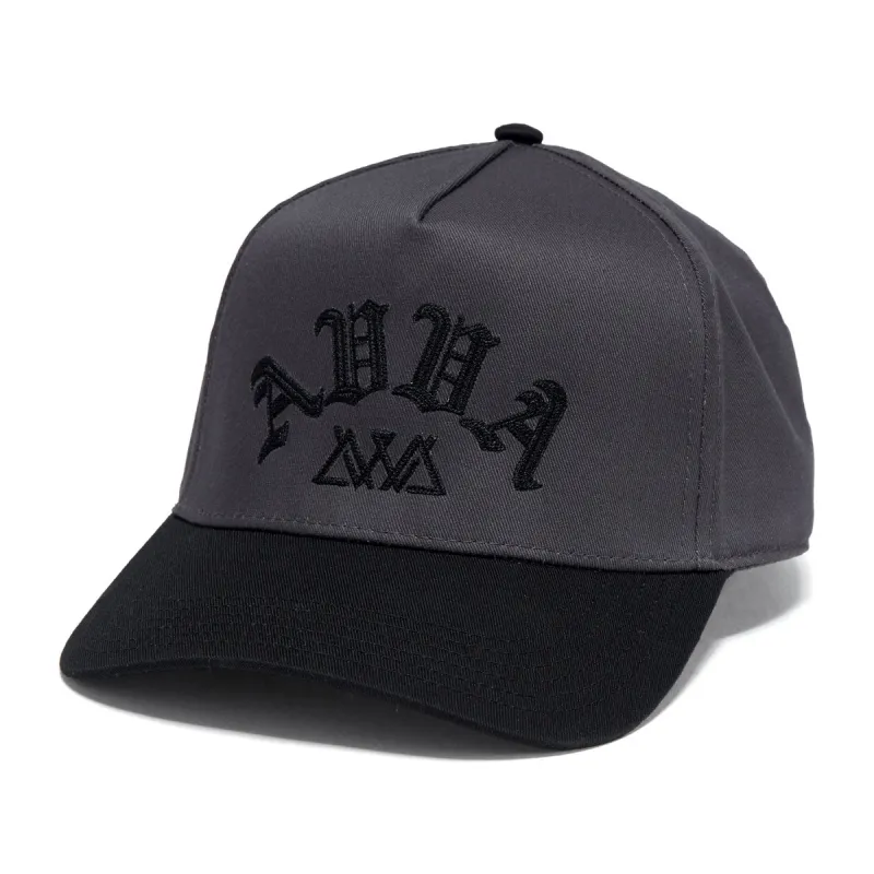 AVVA Old E Arch Snapback Hat - Black/Charcoal Grey sold by CCS