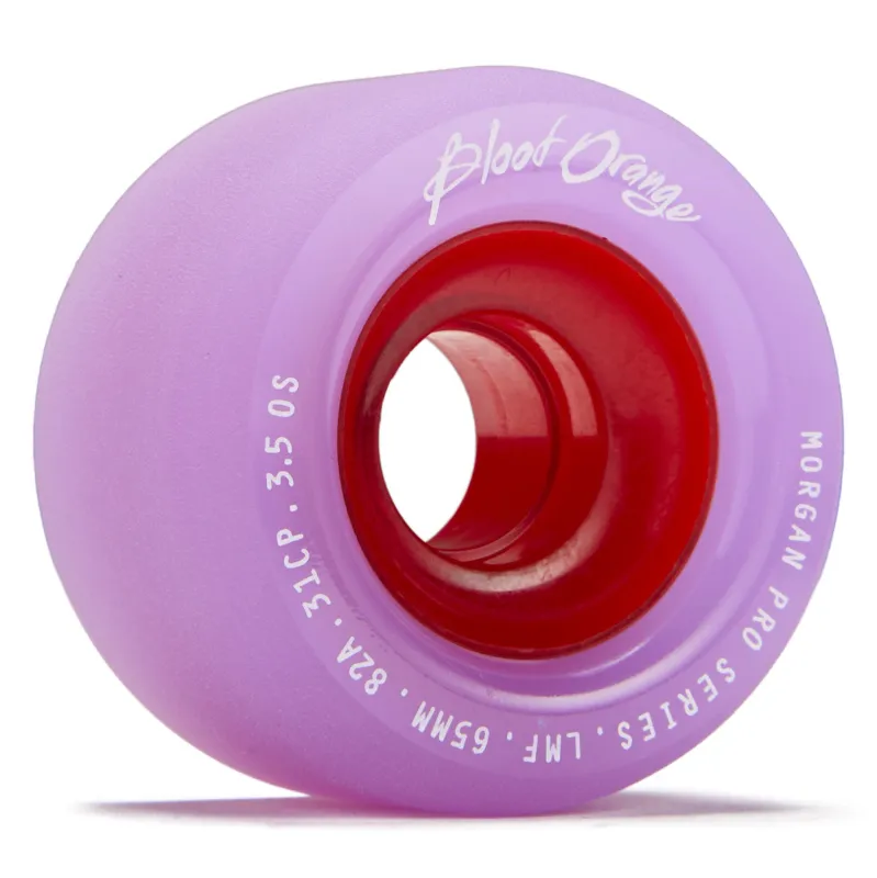 Blood Orange Liam Morgan Formula Longboard Wheels - 65mm 82a - Lavender made by CCS