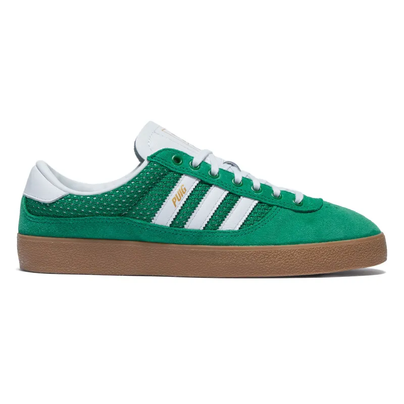 Adidas Puig Indoor Shoes - Green/Ftwr White/Gum sold by CCS
