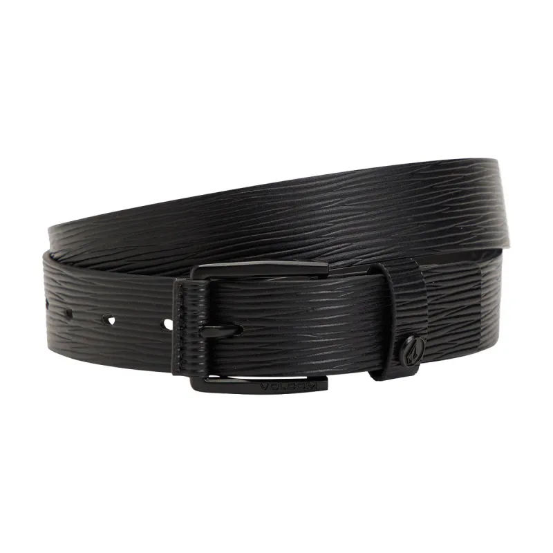 Volcom Good Grain Pu Belt - Black made by Volcom