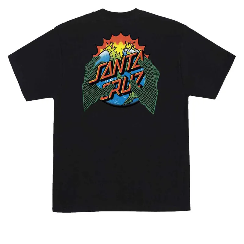 Santa Cruz Kendall End Of The Dot T-Shirt - Black/White sold by CCS
