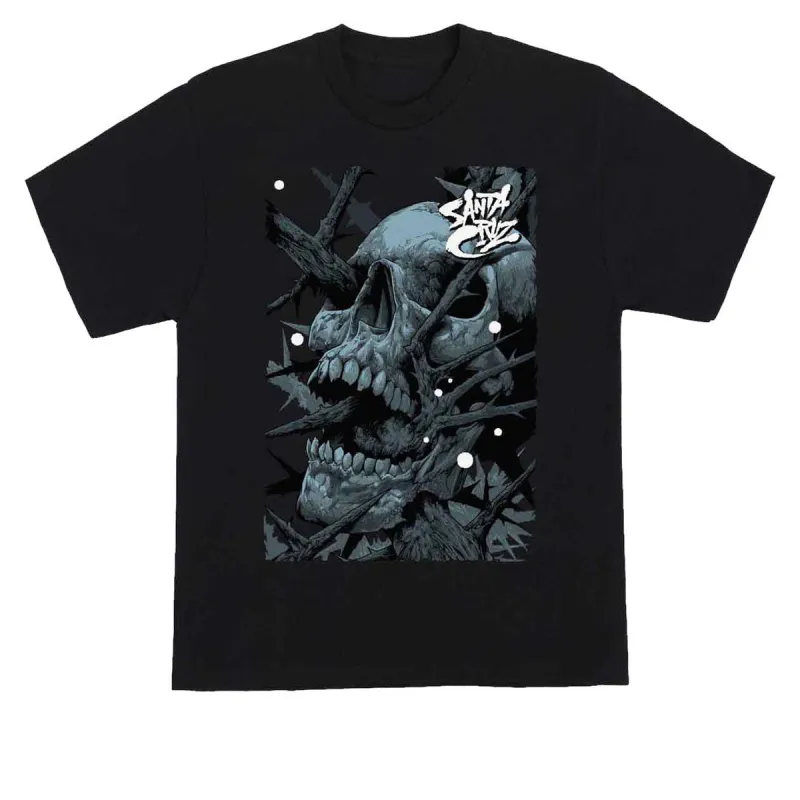 Santa Cruz Pace Deathtrap Oversized T-Shirt - Black sold by CCS