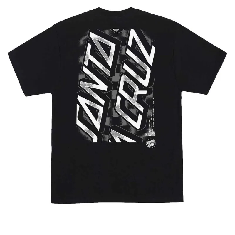 Santa Cruz Intersect Oversized T-Shirt - Black made by Santa Cruz Skateboards