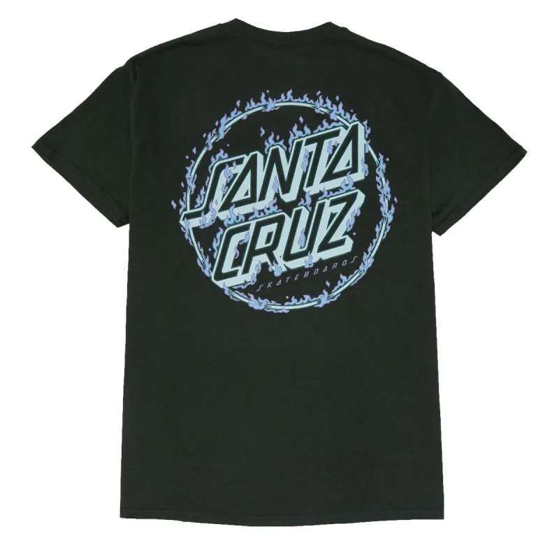 Santa Cruz Burnt Opus Oversized T-Shirt - Forest made by Santa Cruz Skateboards