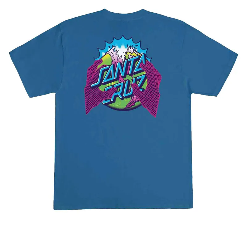 Santa Cruz Kendall End Of The Dot T-Shirt - Indigo made by Santa Cruz Skateboards