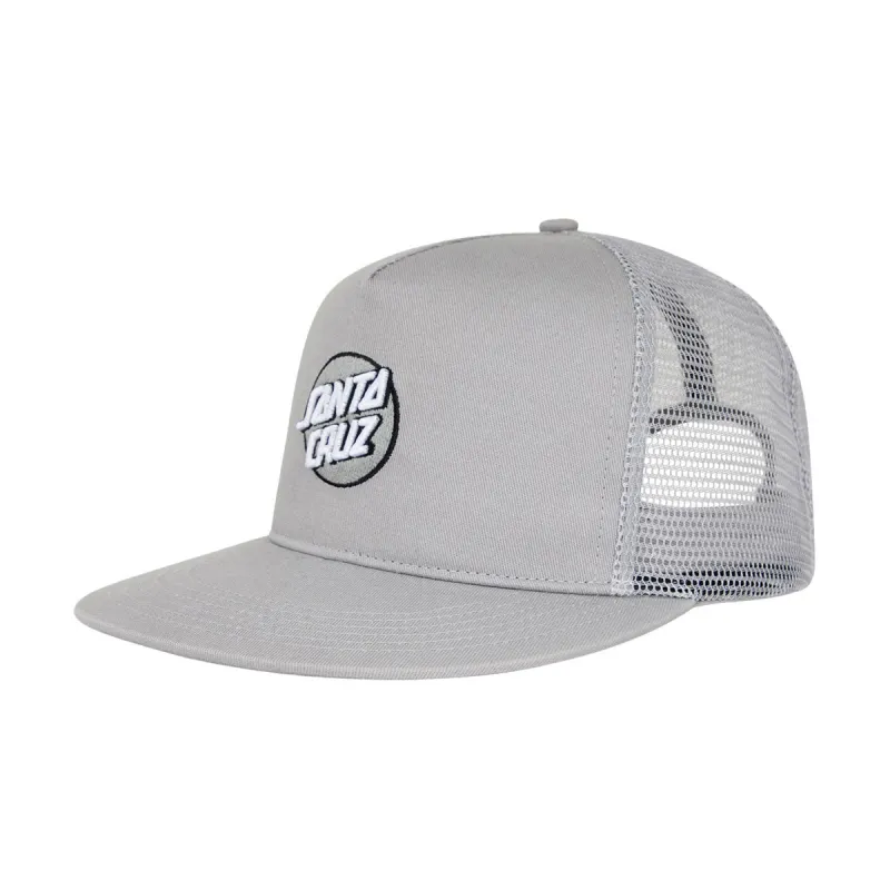 Santa Cruz Cruz Embroidered Trucker Hat - Tonal Grey sold by CCS
