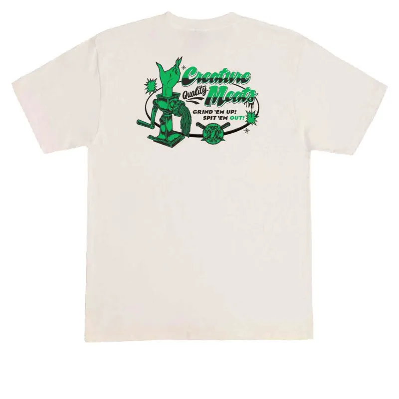 Creature Meat Grinder T-Shirt - Natural made by CCS