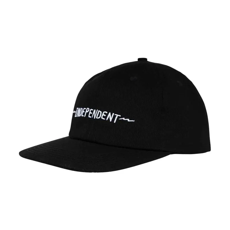Independent Bratrud Notebook Snapback Hat - Black sold by CCS