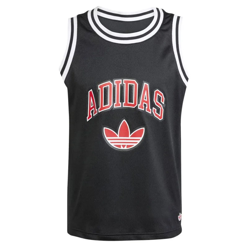Adidas Varsity Basketball Tank Top - Black made by Adidas