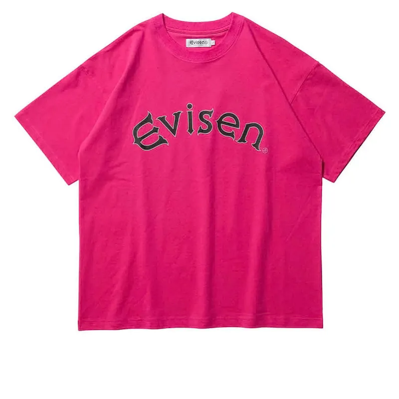 Evisen Round Logo Tech T-Shirt - Pink sold by CCS