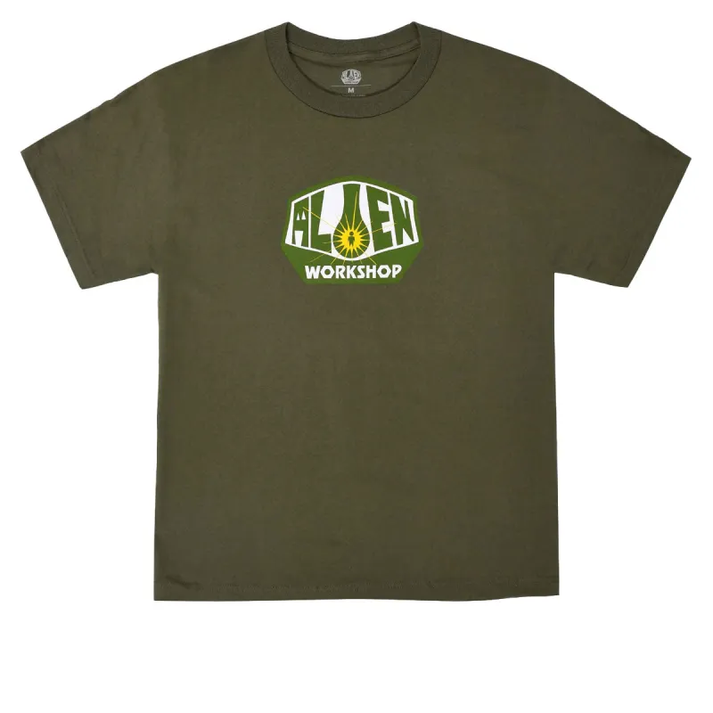 Alien Workshop OG Logo T-Shirt - Fatigue Green sold by CCS
