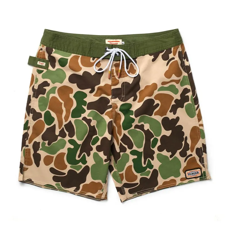 Seager Goldmine Boardshorts - Duck Camo sold by CCS