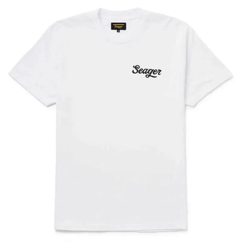 Seager Russ T-Shirt - White sold by CCS