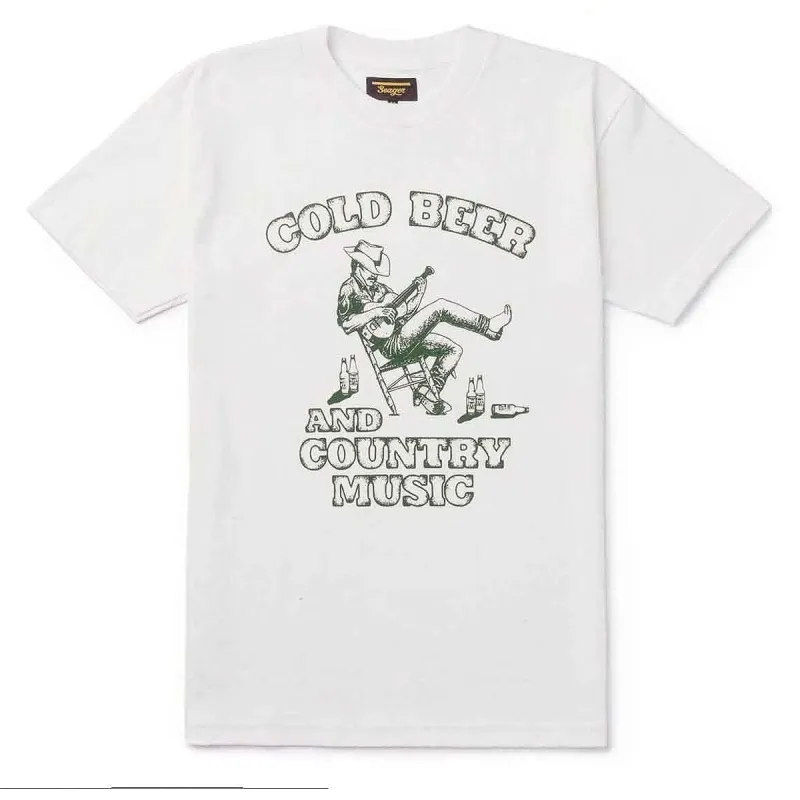 Seager Country Music T-Shirt - White sold by CCS