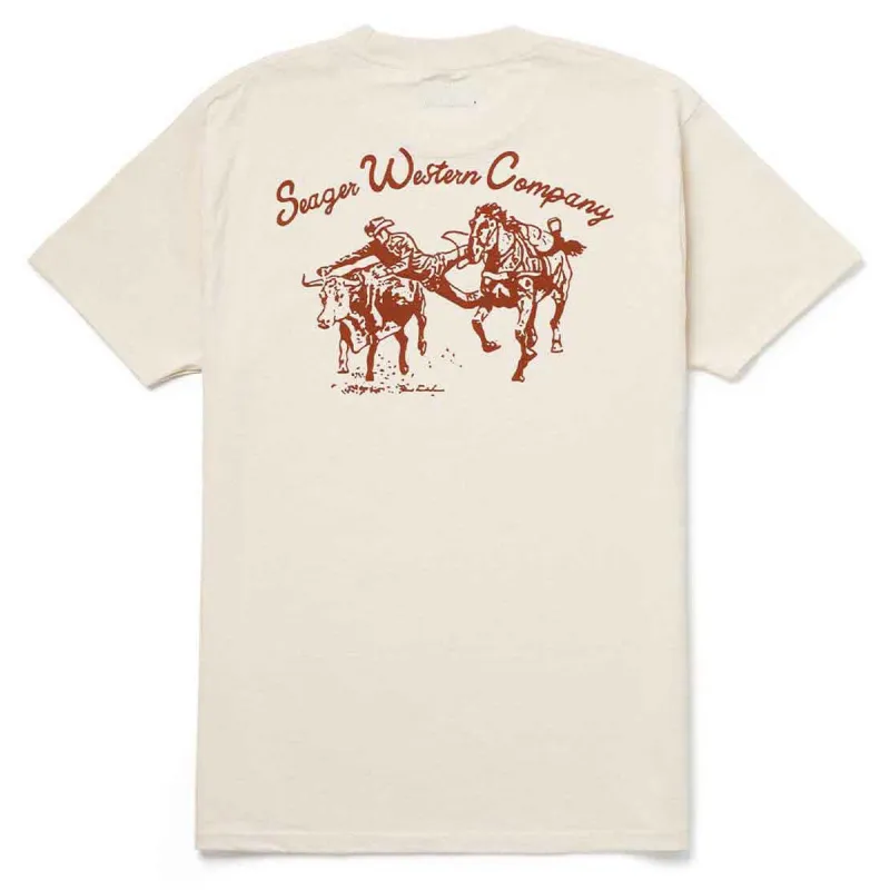 Seager Los Rios T-Shirt - Vintage White sold by CCS