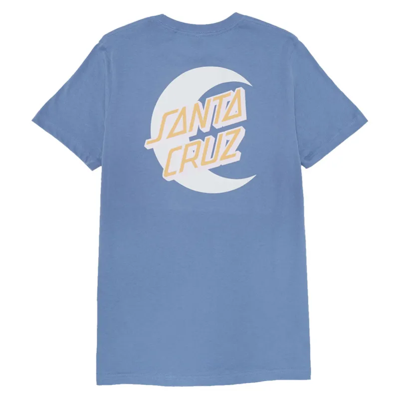 Santa Cruz Womens Moon Dot Relaxed T-Shirt - Lavender Blue sold by CCS
