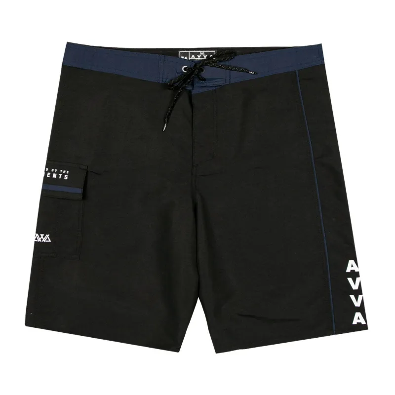 AVVA Anacapa 20 Boardshorts - Black sold by CCS