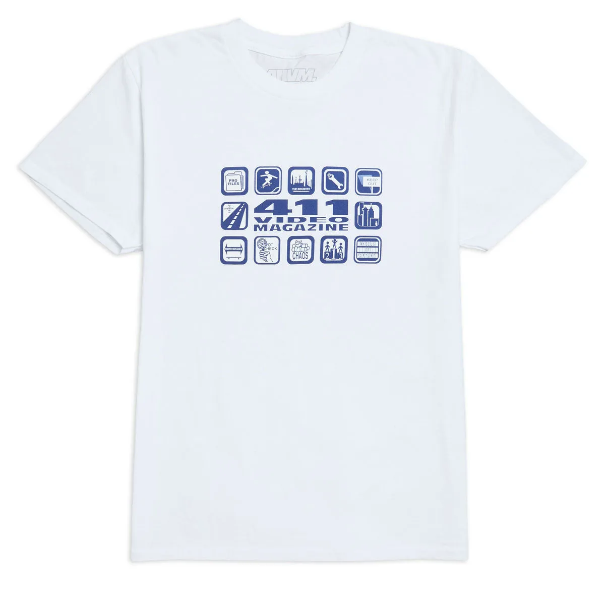 411VM Icons T-Shirt - White sold by CCS