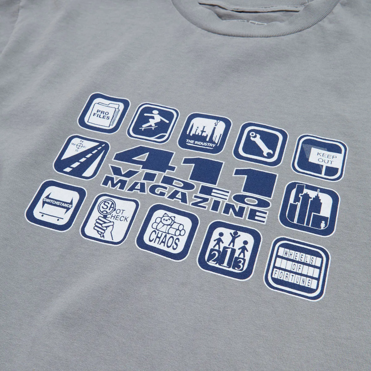 411VM Icons T-Shirt - Athletic Heather sold by CCS product image thumbnail 2