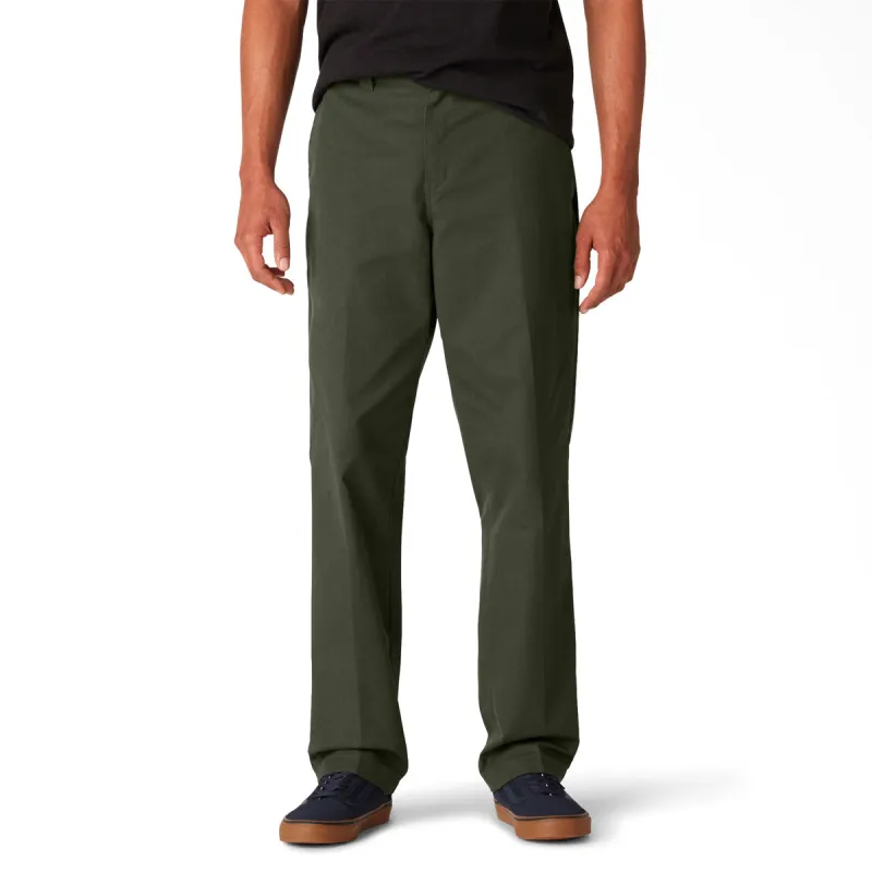 Dickies Slim Straight Twill Skate Pants - Olive Green 2025 sold by CCS